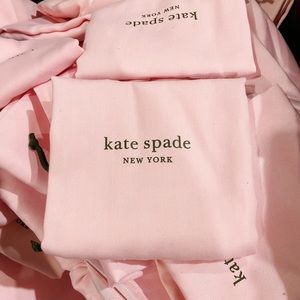 Kate Spade Cotton Dust Bag PINK for Handbags